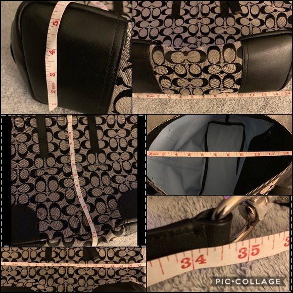 New COACH Signature Satchel/Crossbody - Picture 8 of 8